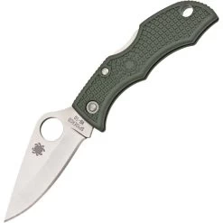 Spyderco LFGP3 Ladybug Lockback Folding Pocket Knife With Reinforced Nylon Resin Handles