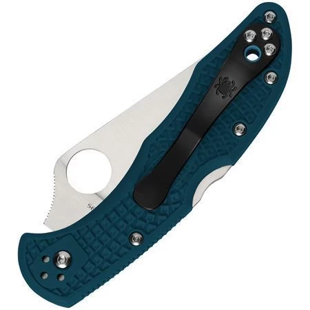 Spyderco 10FPK390 Endura 4 Lockback Knife Blue - Image 2