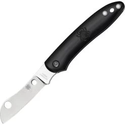 Spyderco 189PBK Roadie Folding Pocket Knife With Black Reinforced Nylon Handle