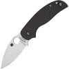 Spyderco 123CFPCL Sage 5 Alzheimer'S Linerlock Folding Pocket Knife With G-10 Laminate Handles