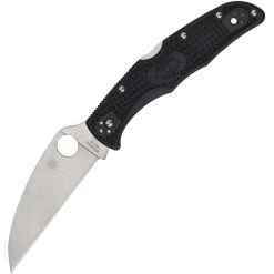 Spyderco 10FPWCBK Endura 4 Lockback Knife With Black FRN Handle