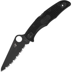 Spyderco 91SBBK2 Pacific Salt 2 Lockback Knife Black