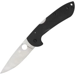 Spyderco 247GP Siren Lockback Knife Black