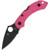Spyderco 28FPPNS30VBK2 Dragonfly 2 Lockback Knife Pink Heal