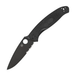 Spyderco 142PSBBK Resilience Knife Black