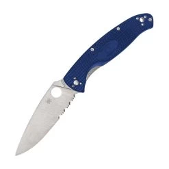 Spyderco 142PSBL Resilience Linerlock Blue