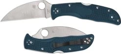 Spyderco Endela Lightweight Wharncliffe K390 - C243FPWK390 - K390 Wharncliffe - Blue FRN - Lock Back