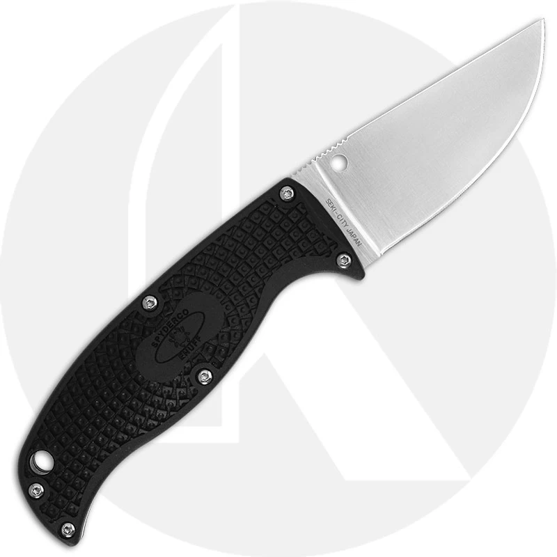 Spyderco Enuff, Clip Point, SP-FB31CPBK - Image 2