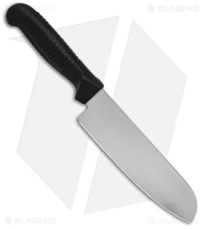 Spyderco 6" Santoku Knife Black Sermollan K08PBK - Image 2