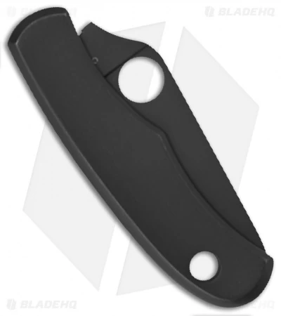 Spyderco Bug Black SS Mini Folding Keychain Knife (1.3" Black) C133BKP - Image 3