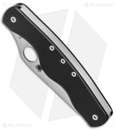 Spyderco ClipiTool Standard Multi-Tool Knife Black G-10 (3.5" Satin) C208GP - Image 2