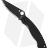 Spyderco Military Knife Black G-10 (4" Black S30V) C36GPBK