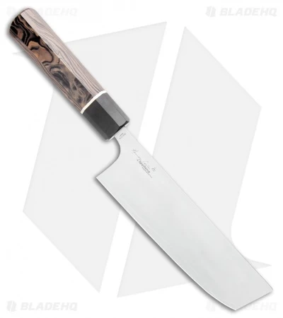 Spyderco Murray Carter Itamae - Nakiri Cleaver Knife (7.25" Satin) K17GPBNBK - Image 2