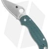 Spyderco Para 3 Compression Lock Knife Green (3" Satin S45VN) C223GPFGR