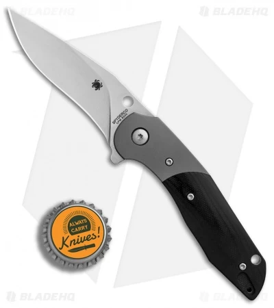 Spyderco Southard Hanan Compression Lock Knife G-10 (3" Stonewash) C227GP - Image 4