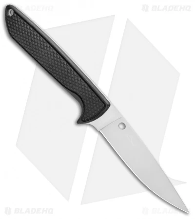 Spyderco WaterWay Fixed Blade Knife Black G-10 (4.4" Satin) FB43GPZ - Image 2