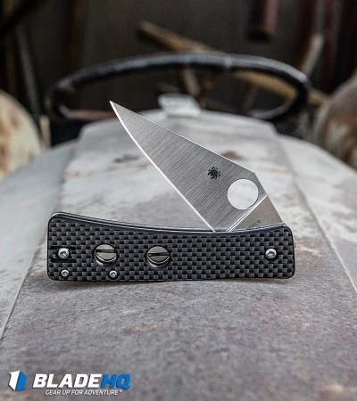 Spyderco Watu Compression Lock Knife Carbon Fiber (3.25"Satin) C251CFP - Image 4