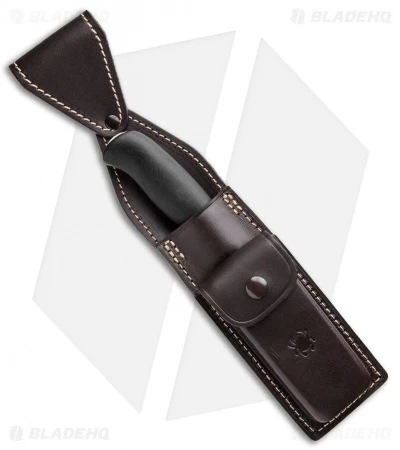 Spyderco Zoomer Fixed Blade Knife Black G-10 (5.2" Satin) FB42GP - Image 3