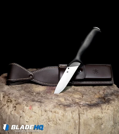 Spyderco Zoomer Fixed Blade Knife Black G-10 (5.2" Satin) FB42GP - Image 5