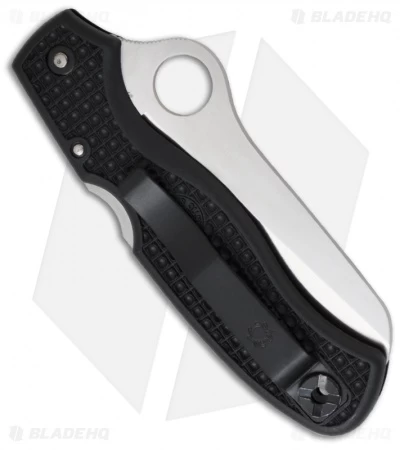 Spyderco Atlantic Salt Folding Dive Knife C89SBK FRN (3.69" Satin Serr) - Image 2