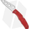 Spyderco Endura 4 Trainer Knife Red FRN (3.56" Dull) C10TR