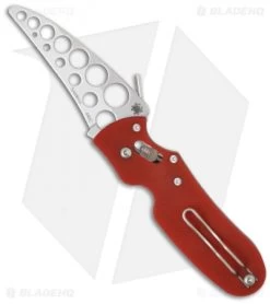 Spyderco P'Kal Trainer Knife C103TR Red G-10 (3" Satin Trainer)
