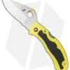 Spyderco Snap-It Salt Knife Yellow FRN (2.9" Satin) C26PYL