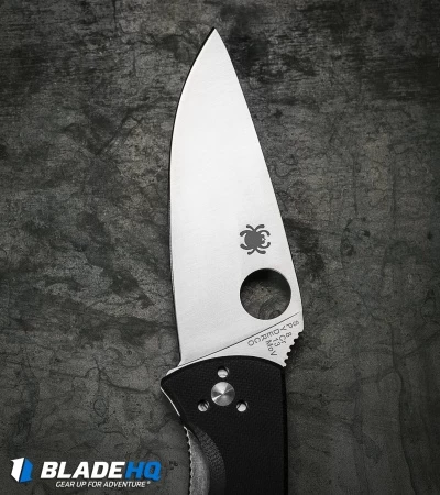 Spyderco Tenacious Folding Knife G-10 (3.375" Satin) C122GP - Image 3