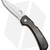 Spyderco Wayne Goddard Lock Back Knife Brown Micarta (3.625" Satin Full Serr)